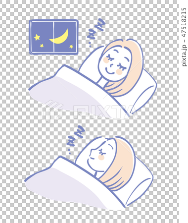 Sleep woman 47518215