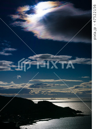 [愛知県]　三河湾　彩雲 47522156