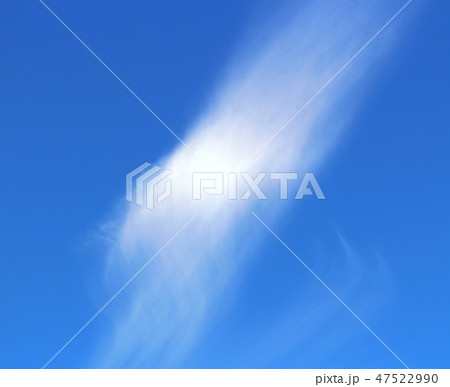 青空に光る雲 青空に光る雲 47522990