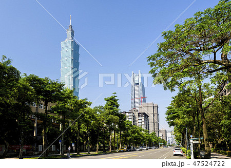 Taipei 101 Skyscraper in Taipei, TAIWAN. Taipei 101 Skyscraper in Taipei, TAIWAN. 47524722