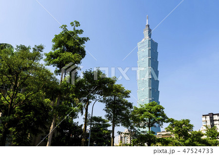 Taipei 101 Skyscraper in Taipei, TAIWAN. 47524733