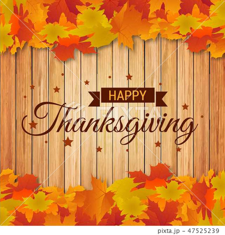 Happy Thanksgiving Day creative typography with sp 47525239