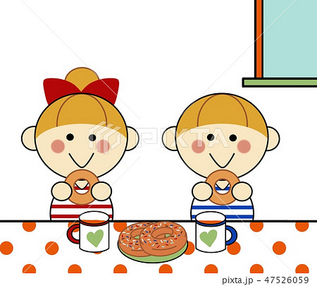 おやつの時間（どーなつ） 47526059