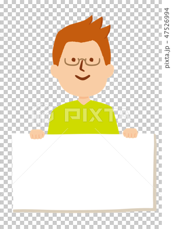 スローガン　男性 47526994