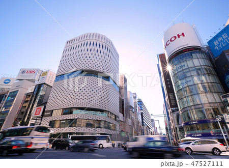 日本の東京都市景観 東京・銀座 日本の東京都市景観 東京・銀座 47527111