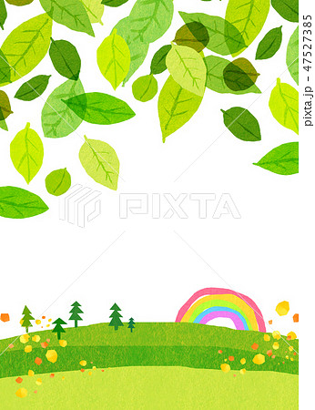 自然風景 丘 山 空 コラージュ 自然風景 丘 山 空 コラージュ 47527385