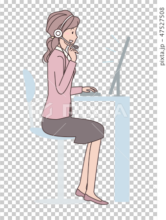 女性オペレーター 女性オペレーター 47527508