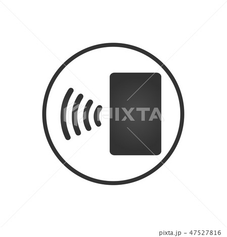 NFC Payment. Pos terminal confirms contactless  47527816