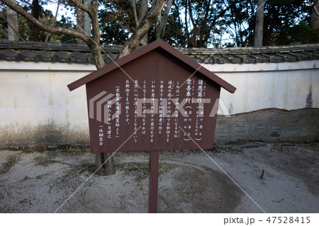 冬の京都の一休寺 47528415