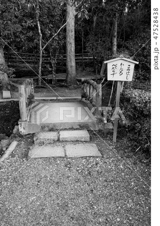 冬の京都の一休寺 47528438