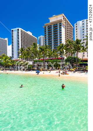 《ハワイ》ワイキキビーチ・ホノルル 47529024