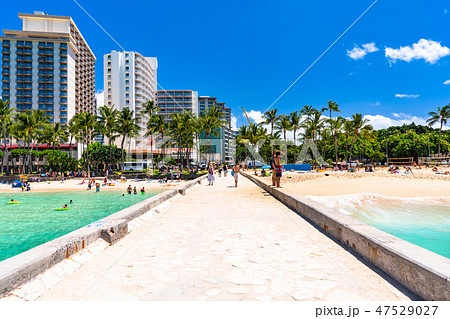 《ハワイ》ワイキキビーチ・ホノルル 《ハワイ》ワイキキビーチ・ホノルル 47529027