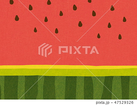 フェルト スイカ コラージュ フェルト スイカ コラージュ 47529326