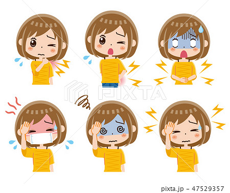 病状　セット 47529357