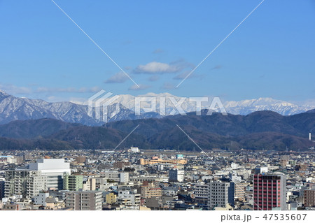 福井市風景 【白山,城東方面】 福井市風景 【白山,城東方面】 47535607