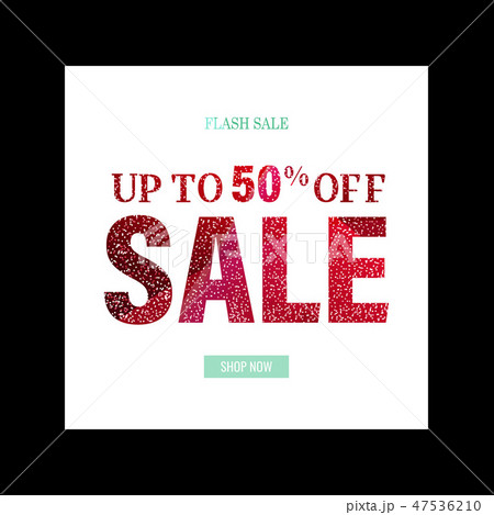 Sale Poster With Glitter Sale Poster With Glitter 47536210