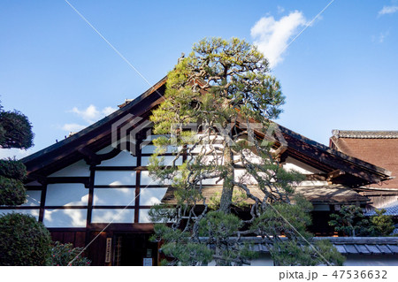 冬の京都の一休寺 47536632