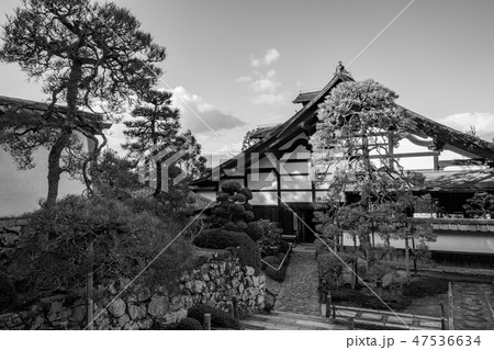 冬の京都の一休寺 47536634