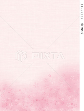 布 テクスチャ 桜 ピンクのイラスト素材