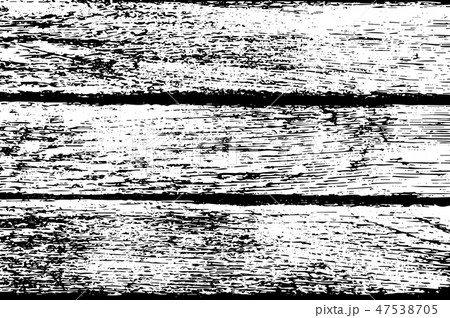 Distressed wooden planks overlay texture. Vector illustration. Wood grain background. 47538705