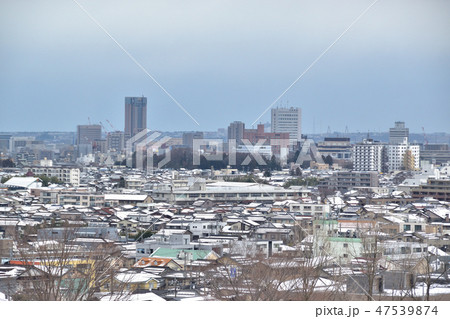 金沢市　大乗寺丘陵公園　冬の眺望 47539874