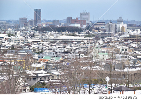 金沢市　大乗寺丘陵公園　冬の眺望 47539875