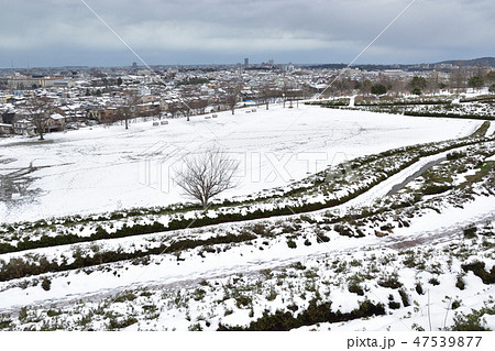 金沢市　大乗寺丘陵公園　冬の眺望 47539877