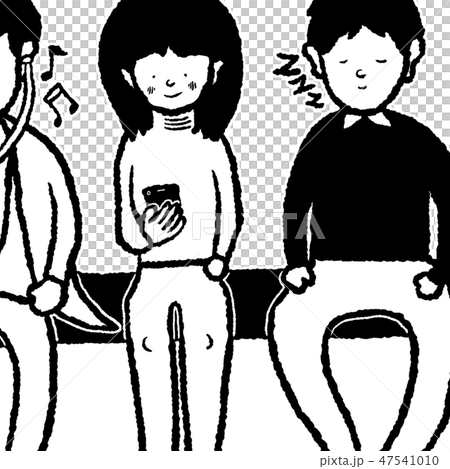 電車の中 47541010