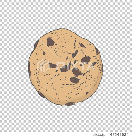Illustration Of Chocolate Chip Cookie Stock Illustration
