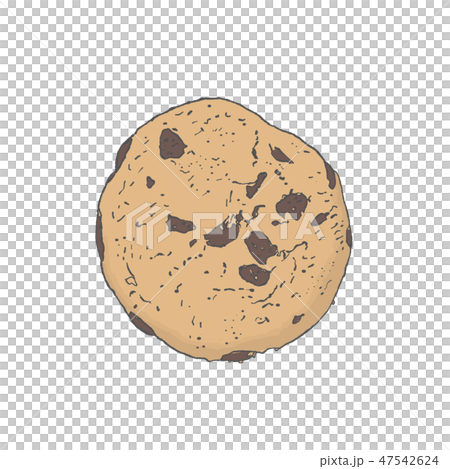 Illustration Of Chocolate Chip Cookie Stock Illustration