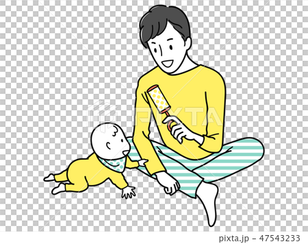 Baby and Dad Baby and Dad 47543233