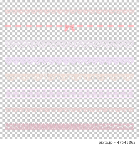 レース ライン セットのイラスト素材