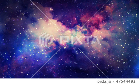 3D rendering of star nebula and galaxies 3D rendering of star nebula and galaxies 47544493