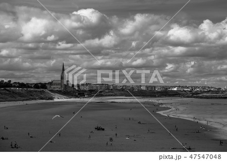 Tynemouth Coastline with St George's Church Tynemouth Coastline with St George's Church 47547048