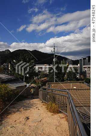 路地 住宅 外部 47548245