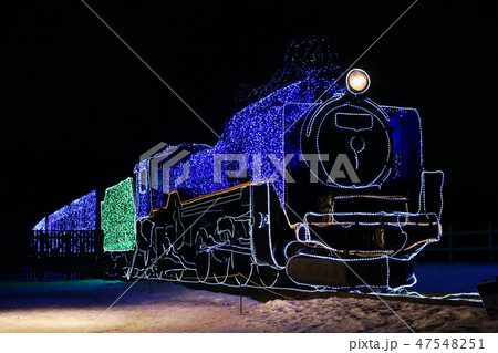 小岩井ウィンターイルミネーション、「銀河鉄道SL」 小岩井ウィンターイルミネーション、「銀河鉄道SL」 47548251