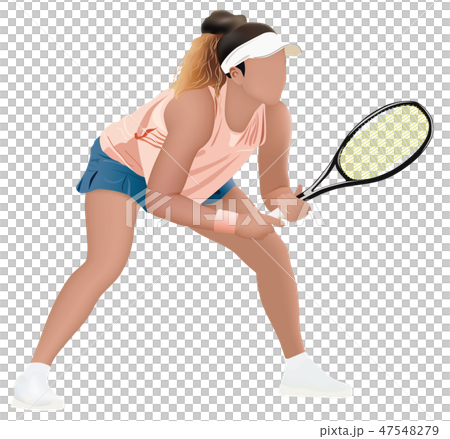 女子テニス 47548279