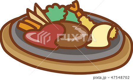 ミックスグリル_エビフライ ミックスグリル_エビフライ 47548702