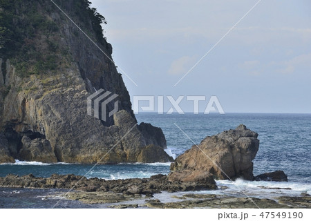 【兵庫県 香住海岸】今子浦のかえる島 【兵庫県 香住海岸】今子浦のかえる島 47549190