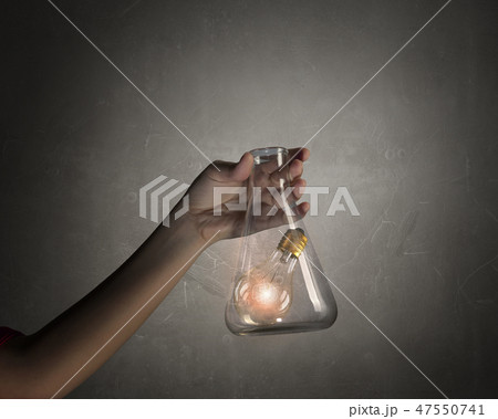 Electric energy and power concept 47550741