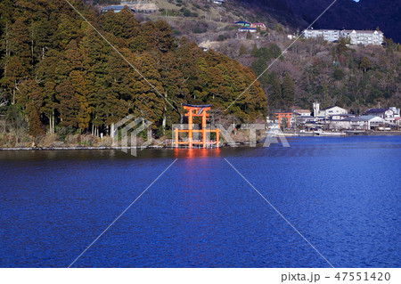 Mount Fuji with Lake Ashi from Hakone. Mount Fuji with Lake Ashi from Hakone. 47551420