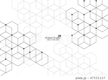 Abstract boxes background. Modern technology 47552137