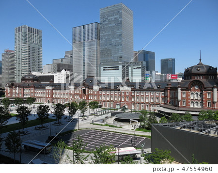 丸ビル5Fテラスから見た東京駅丸の内駅舎 47554960