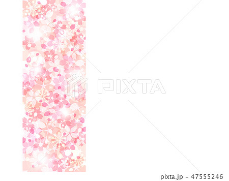 桜の花の背景のイラスト素材