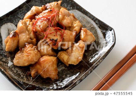 ぼんじりの照り焼き ぼんじりの照り焼き 47555545