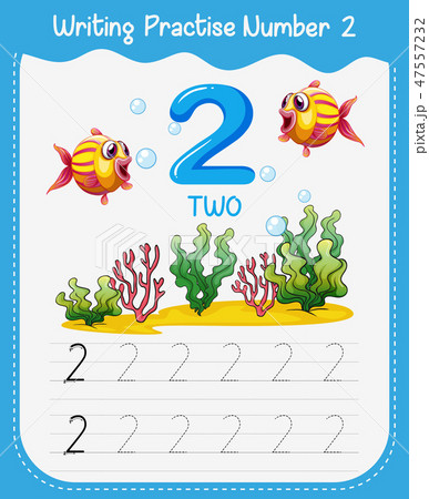 Number two tracing worksheets Number two tracing worksheets 47557232