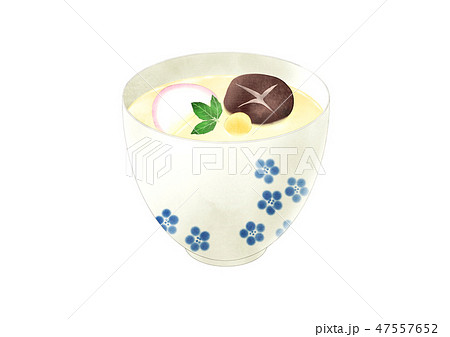 茶碗蒸しのイラスト素材