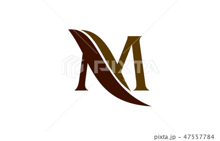 Letter M Leaf Letter M Leaf 47557784