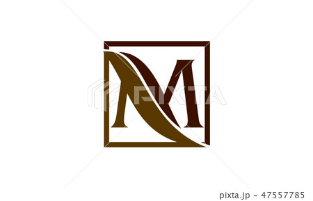 Letter M Leaf Letter M Leaf 47557785