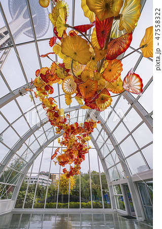 Chihuly garden and glass museum.seattle,wa,usa. Chihuly garden and glass museum.seattle,wa,usa. 47558322
